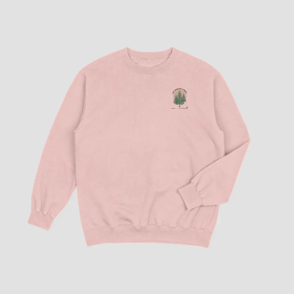up north crew Front blush pink.webp