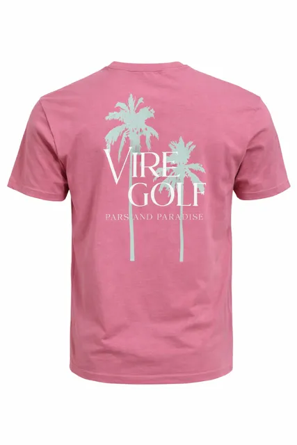 Tee - Paradise (Medium, Plumrose)