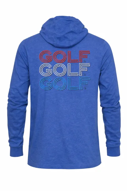 LS Hooded Tee - USA (Large)
