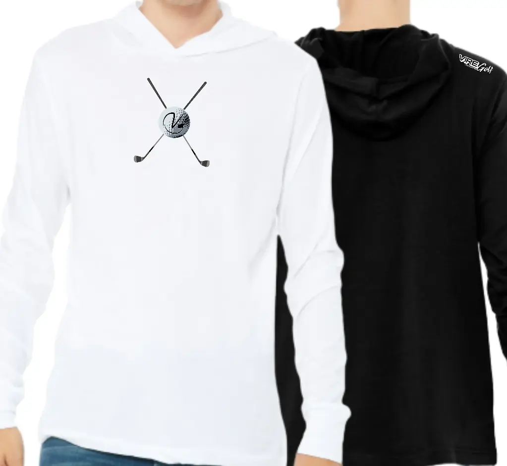 LS Hooded Tee - Irons (Medium, Black)